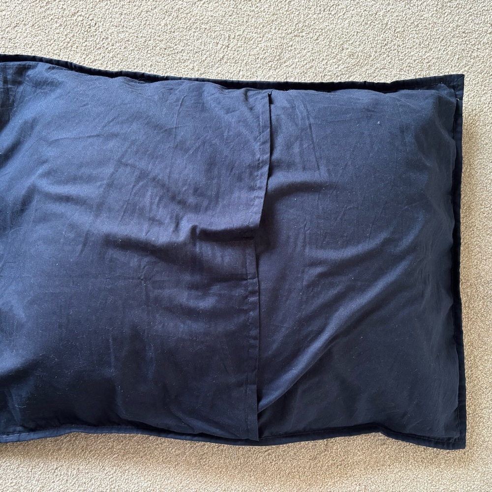 Nautica Blue and Gray Quilted Bedding Set - Picture 4 of 6